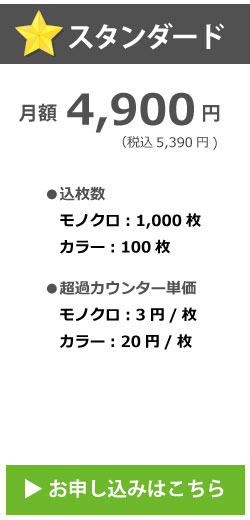 スタンダードプラン4900円